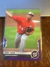 Daniel Hudson 2021 Topps Now Road to Opening Day Purple #OD-300 /25 Nationals