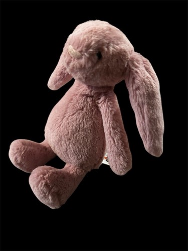 Jellycat Bashful Small plush bunny rabbit pink fuzzy stuffed animal floppy - Picture 2 of 5