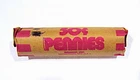 Roll of 1909-1940 Lincoln Wheat Pennies 50 Fair to Good Coins w/1909 VDB