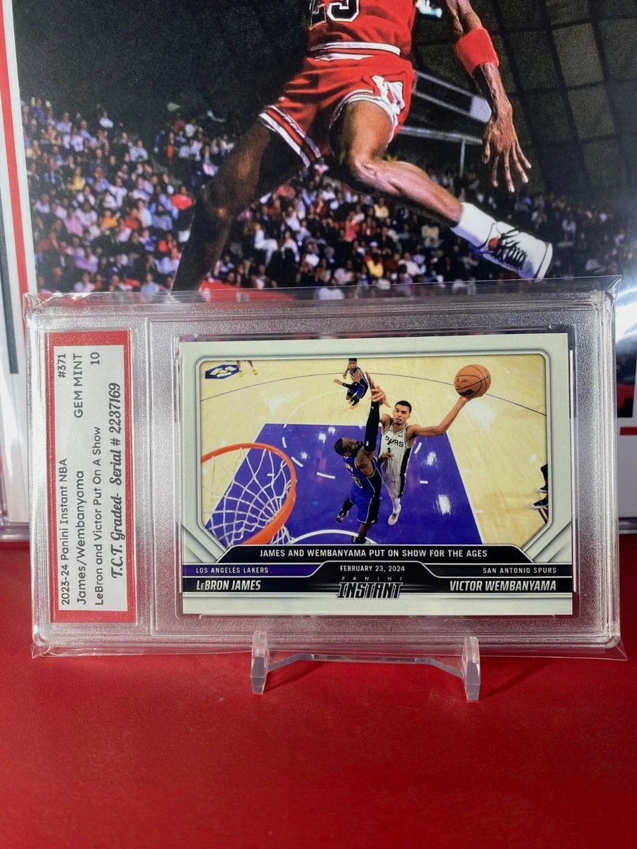 Panini LeBron James 10 Graded Basketball Sports Trading Cards