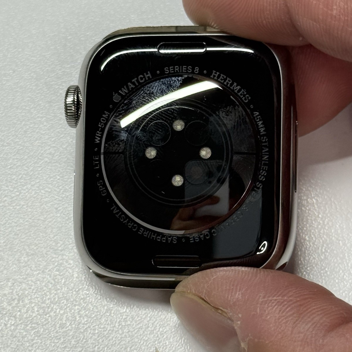 Apple Watch Series 8 Hermès 45mm Stainless Steel GPS LTE Water 