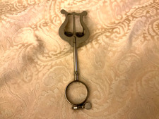 Vintage Metal Clarinet Sheet Music Clip Clamp-on Holder Lyre