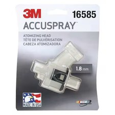 3M Accuspray 16585 Head Refill, Atomizing, 1.8Mm, Clear