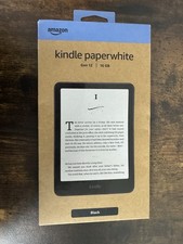 Amazon Kindle Paperwhite 12th Generation 7" 16GB, Black