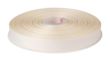 7/8 Inch x 100 Yards Ivory Solid Grosgrain Ribbon For Hair Bows Crafts