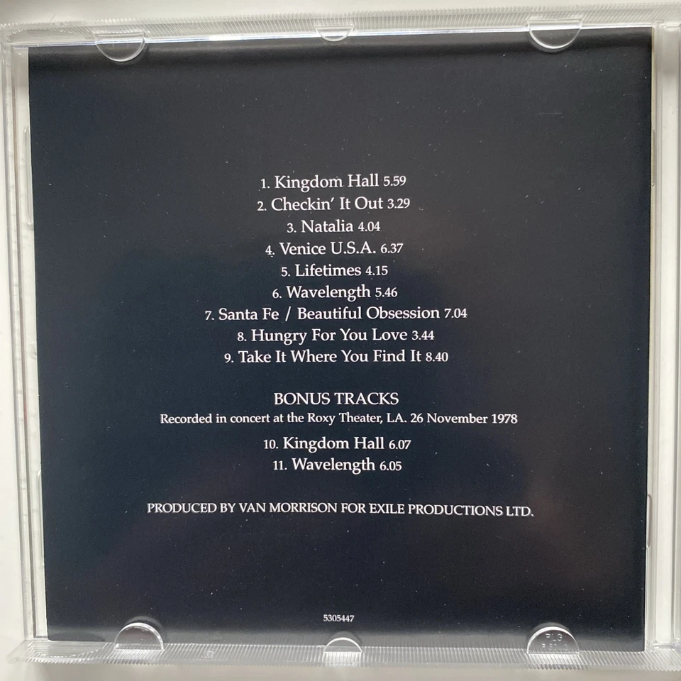 Van Morrison - Wavelength [1978] [Remastered/Bonus Tracks CD 2008) Like New cond - Image 3 of 4