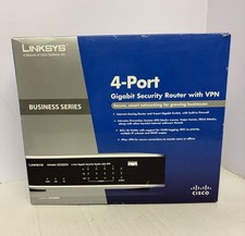 Linksys 4 Port Gigabit Security Router W/ VPN RVS4000