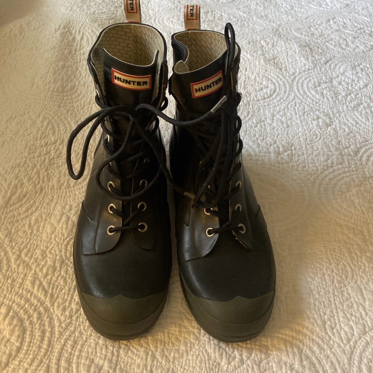 Rain Boot Lace Up Rubber Boots for Men for Sale | Shop New 