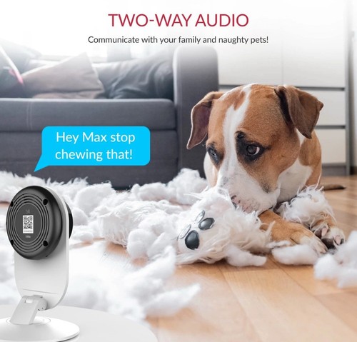 YI Pro 2K Home Security Camera 2.4Ghz Wired Indoor Camera Set 2 Alexa - Picture 7 of 9