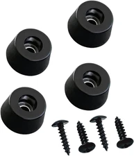 4 Pcs Speaker Isolation Pads, Rubber Feet for Amps, Audio, Turntables, Furniture