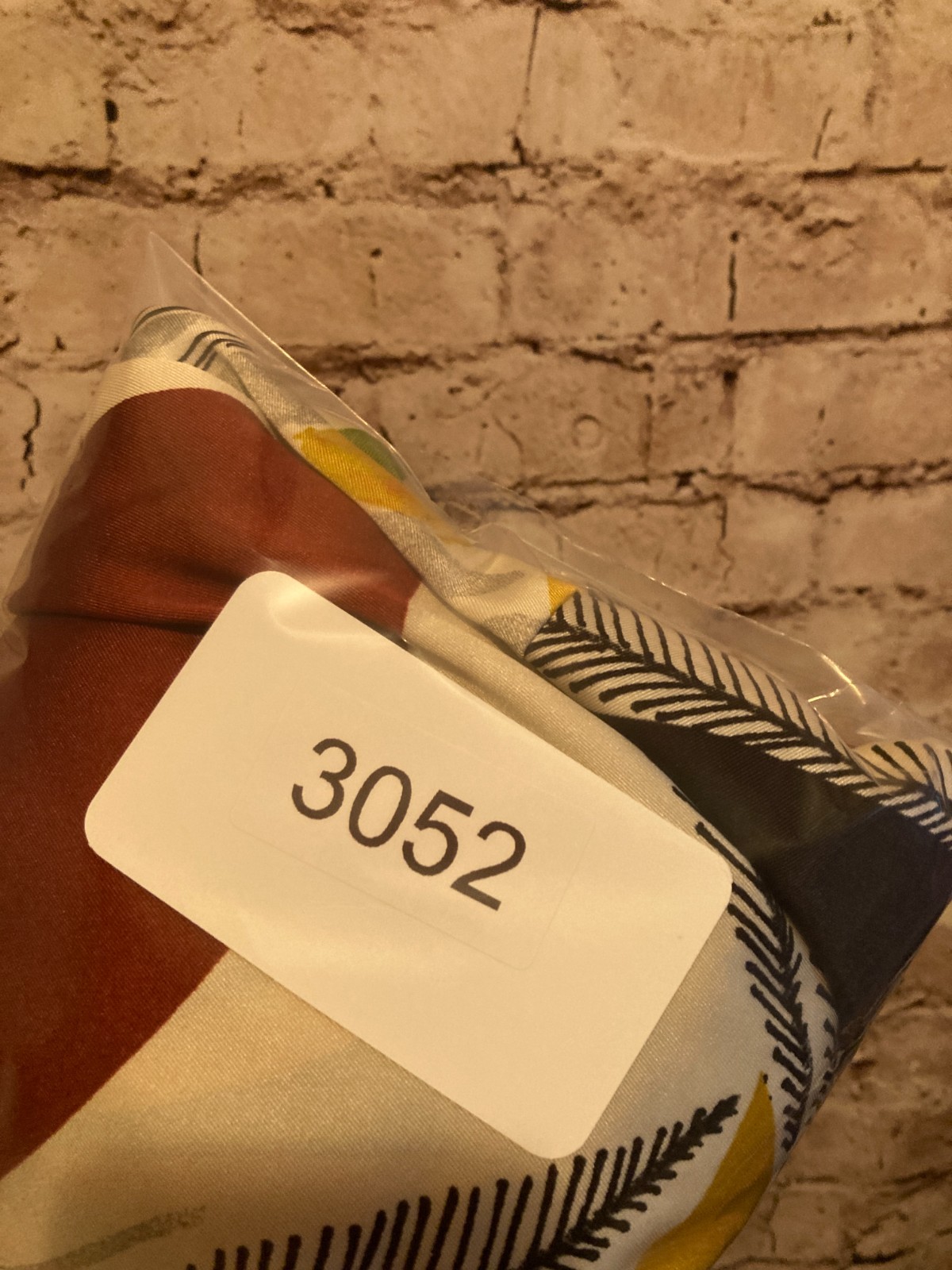 ZARA Basic Top Womens Medium Rust & Mustard Tropi… - image 6