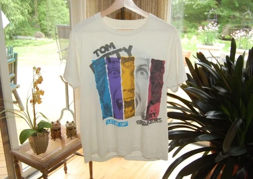Tom Petty Rock & Roll Caravan Band Tour T-Shirt 1980s vintage concert t-shirt, vintage, single stitch, B+ condition