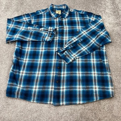RedHead Brand Co. Button-Up Shirt Men's Size 2XL Multicolor Long Sleeve Plaid