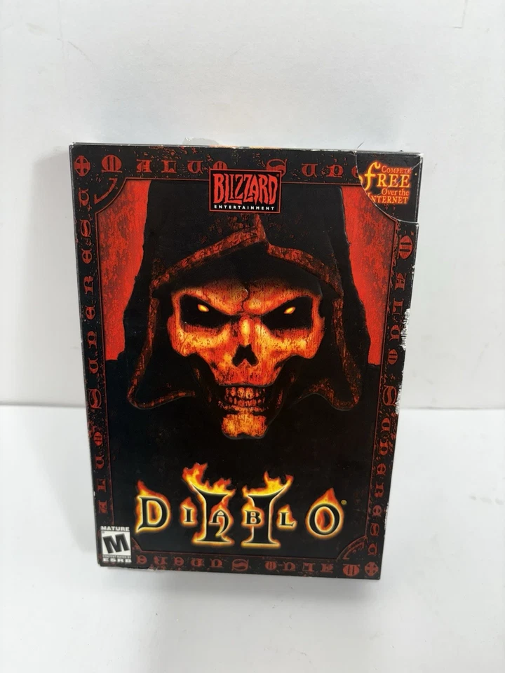 Diablo Lot 2 PC Games- Diablo I Cd Only (Machintosh), Diablo II Cd Box Complete - Image 2 of 4