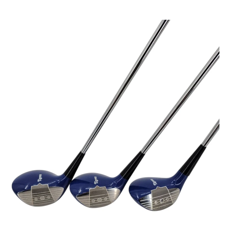 Lynx Tigress Ladies Golf Club Driver 3 7 Woods RH Steel Shafts Original Grips - Image 2 of 4