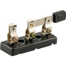 new Single Pole Double Throw Knife Switch 96644 881506 SPDT Hillman 2-5/16 x 7/8