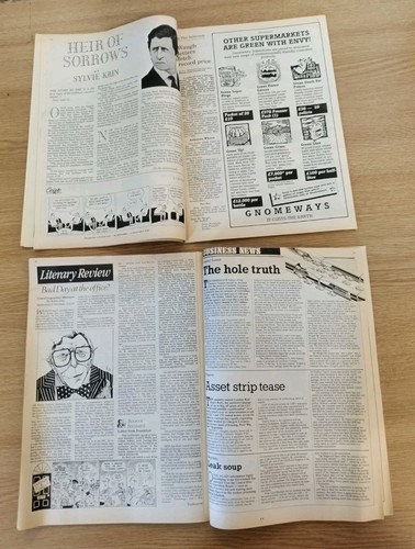 Nine Consecutive Issues Of Private Eye Magazine, 1989, #720 - #728, Inc Errors - Picture 18 of 22