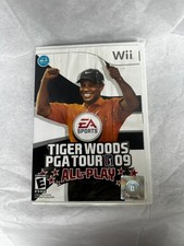 Nintendo Wii EA Tiger Woods PGA Tour Golf 09 2009 All-Play Wii