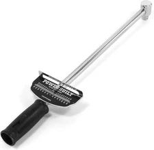 Powerbuilt 1/2-Inch Drive Needle Torque Wrench, 0 to 1/2" Drive, Silver 
