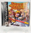 Monkey Magic - (PS1, 1998) *CIB + Case Protector* VGC* Black Label* Tested!