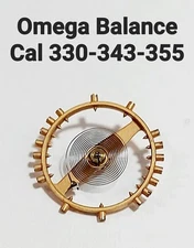Omega Cal 330-342-350-355 28.10 Part #1327 Balance Complete Genuine New Condition