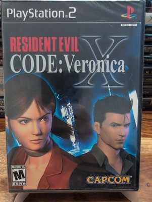 Resident Evil Code: Veronica X (Sony PlayStation 2, PS2) Factory Sealed, NEW