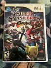 Super Smash Bros Brawl (Nintendo Wii, 2008) W/ Manual