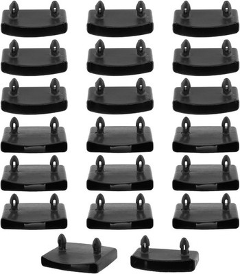 20Pcs 54x10mm Plastic Bed Slat Holders Replacement End Caps for Bed Base