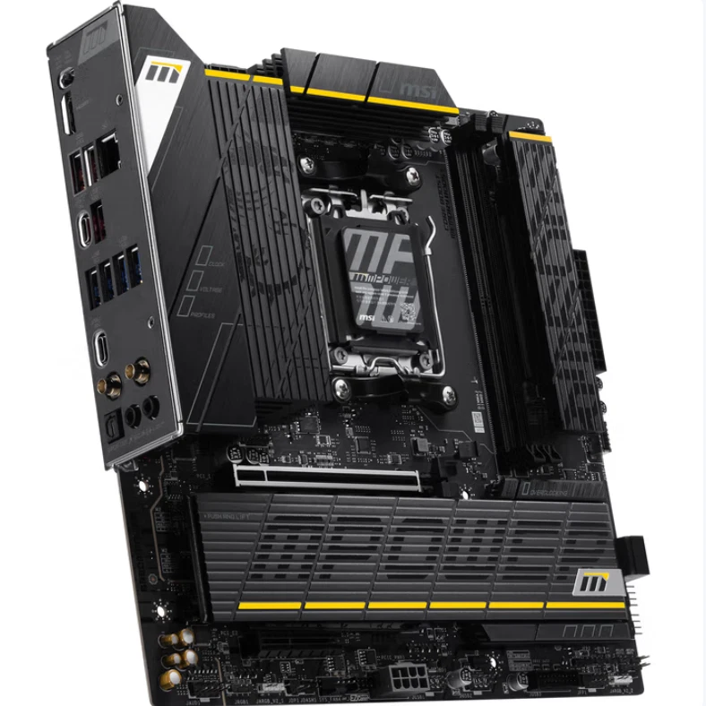 MSI B850M POWER AM5 Wi-Fi 7 M-ATX overclocking motherboard - Image 4 of 4