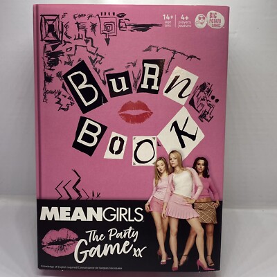 Brand New! MEAN GIRLS Burn Book The Party Game XX Board Game ~ NIP