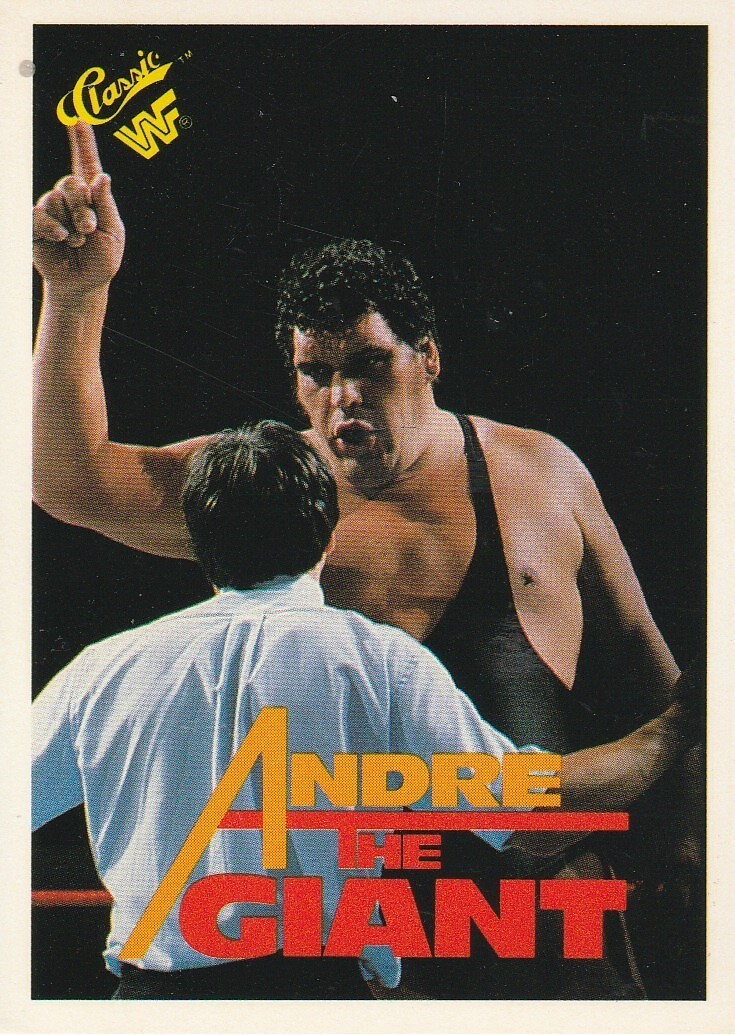 1990 Classic WWF #111 Andre the Giant