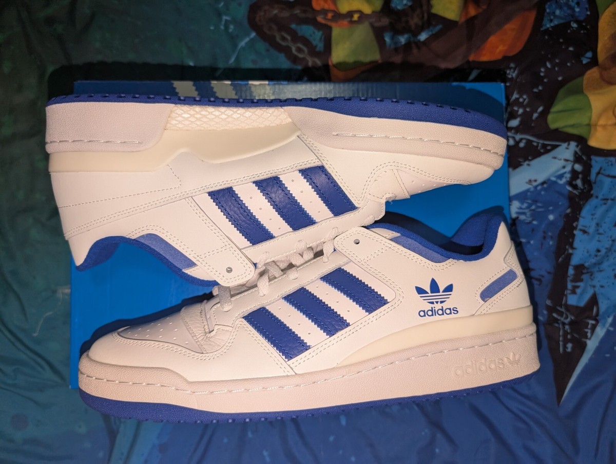 adidas Men's Originals Forum Low CL IH7829 Leather White/Royal