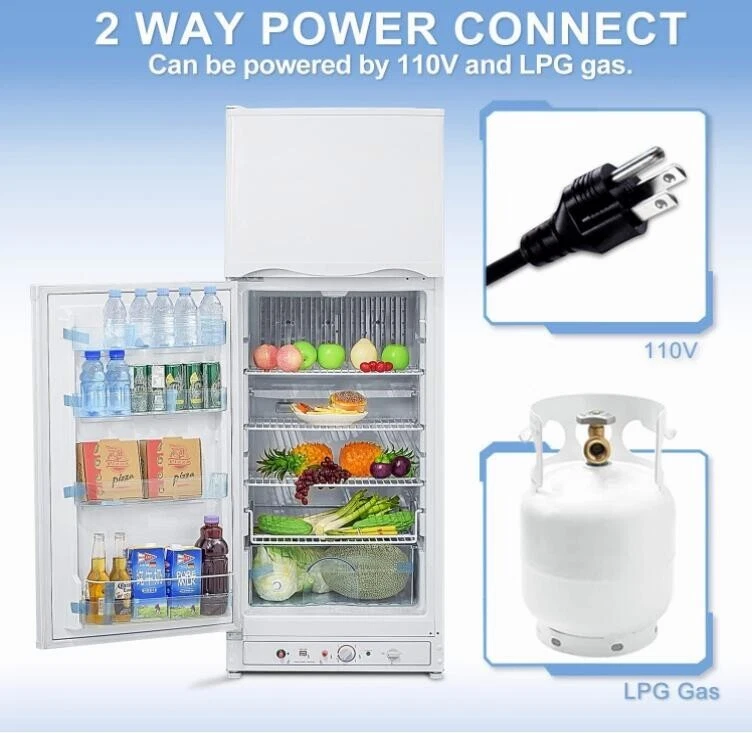 Gas powered fridge freezer deals