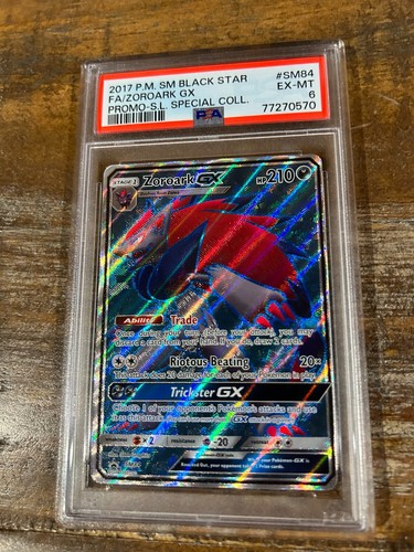 Zoroark-GX graded PSA 6 for sale on eBay