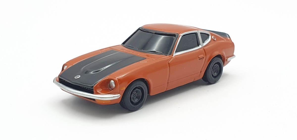 まる　ミニチュア 1/72 UCC NISSAN FAIRLADY Z Z432R ORANGE Japan Exclusive pullback
