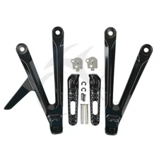 Rear Passenger Footrests Footpegs Pegs Brackets Fit For Honda CBR600RR 05-06 US