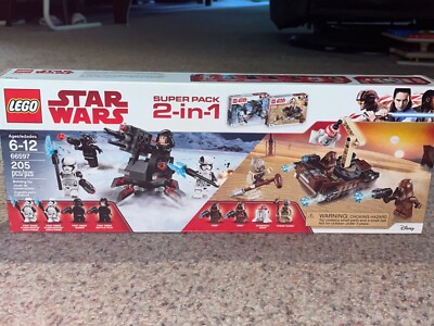 LEGO Star Wars: 2-in-1 Super Pack (66597) 673419296922|