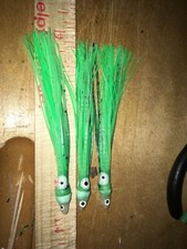 High Percentage Salmon Trolling Fly 4” Skinny Dip Silicone  Unrigged Pack Of 3