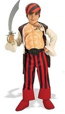 NEW Pirate Boy Halloween Costume Children Kids Size S