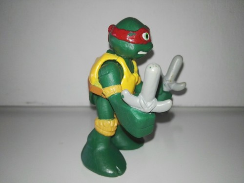 Figure Playmates TMNT Half-Shell Heroes: Blast to the Past ,Raph ,2015 - Imagen 2 de 6