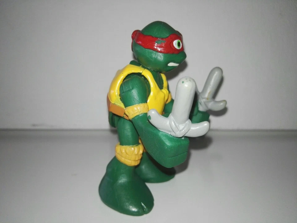 Figure Playmates TMNT Half-Shell Heroes: Blast to the Past ,Raph ,2015 - Imagen 2 de 4