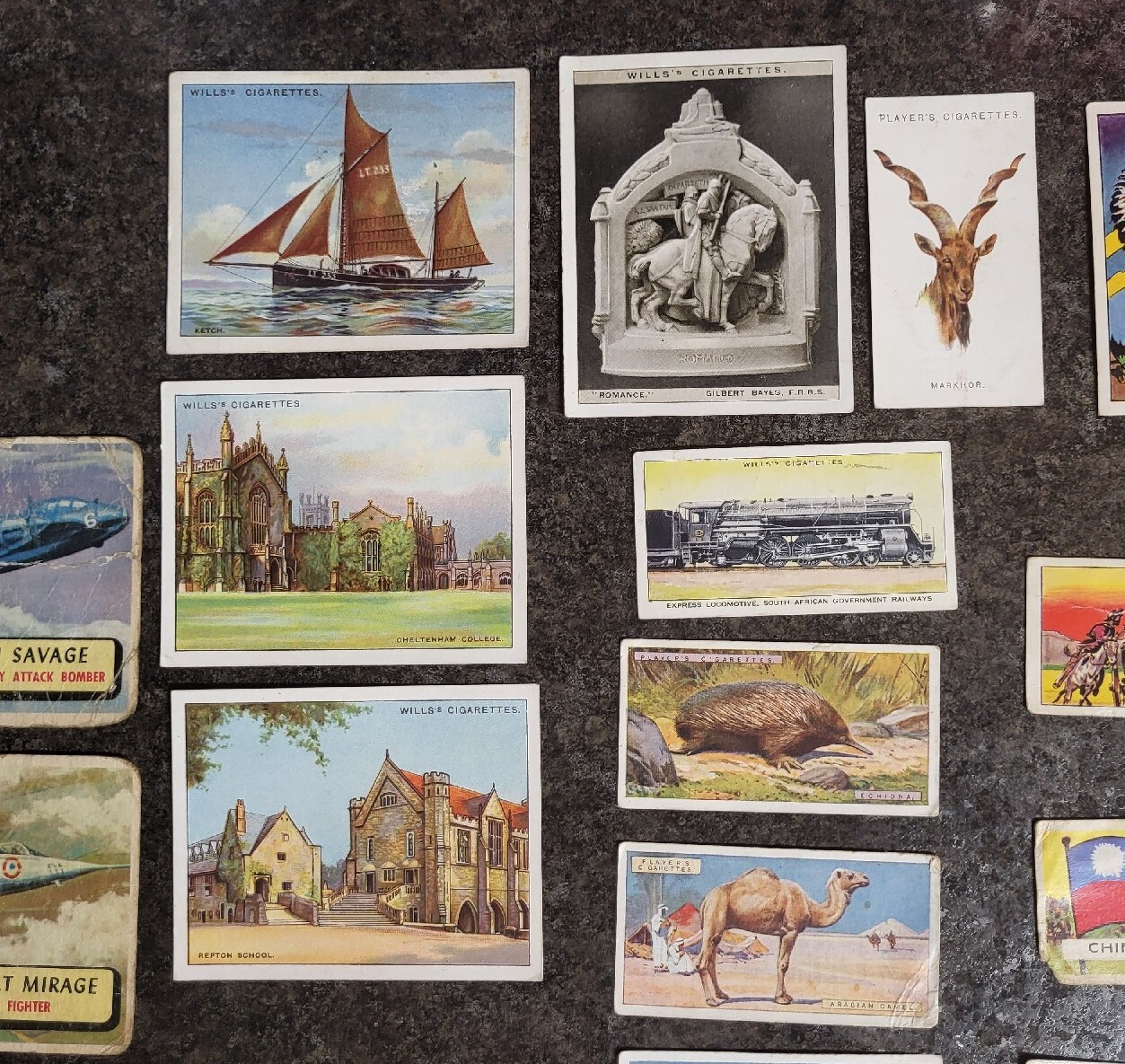 Lot Of 47 1916 1960s Tobacco And Misc NonSports Cards, Great Variety