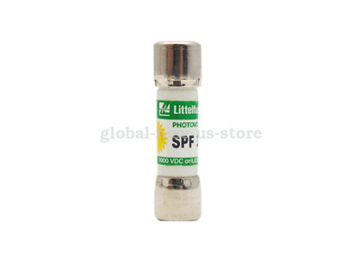 Littelfuse SPF 12 (SPF-12) 12 Ampere Solarsicherungen Photovoltaik 1000 VDC