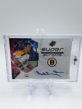 2019-20 Upper Deck SPx Hockey Super Scripts Bobby Orr SS-BO Hit Parade Bruins
