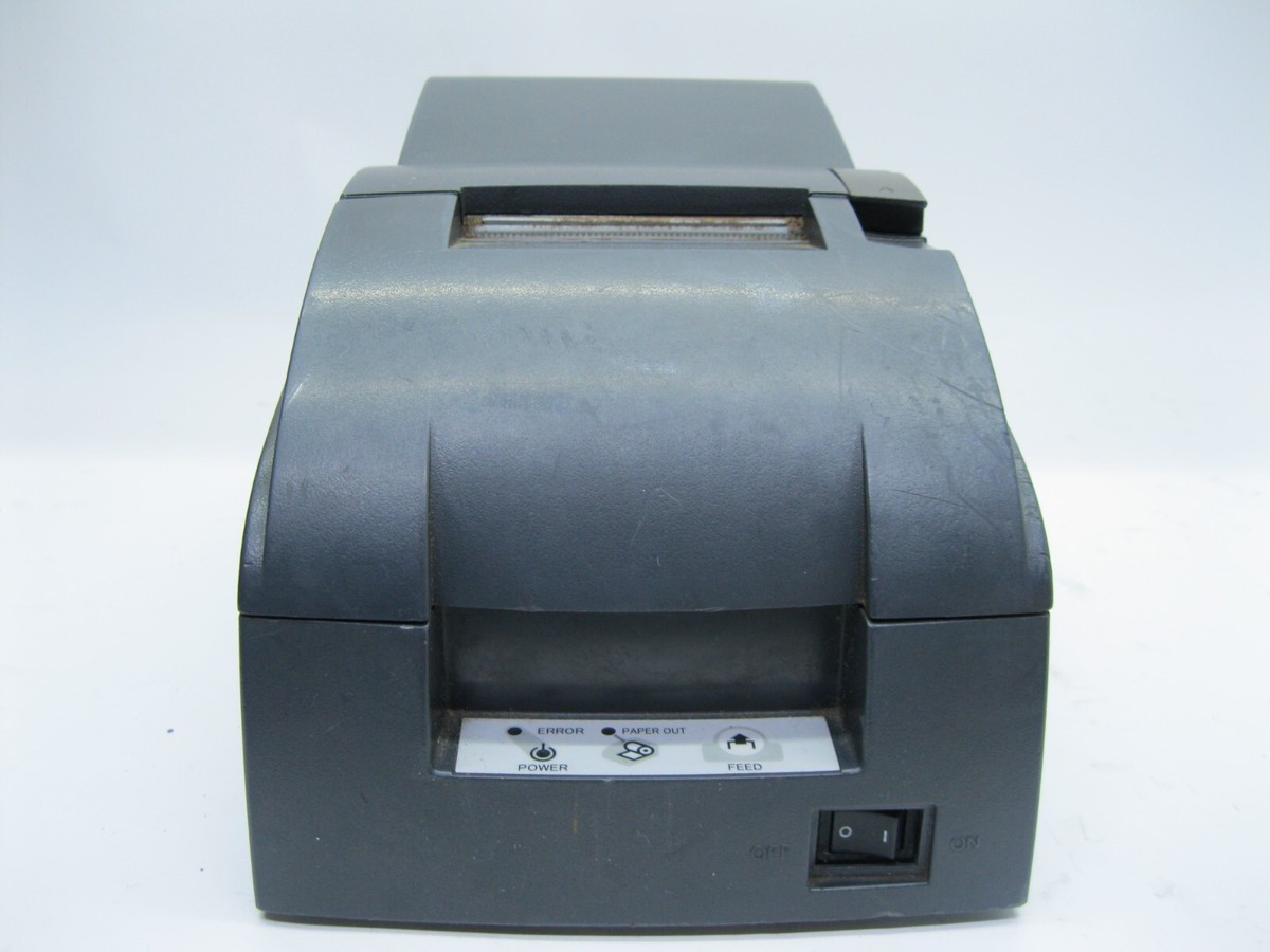 EPSON M188A TM-U220A DOT MATRIX RECEIPT PRINTER E-18 | eBay