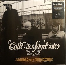 VINILE NERO LP ANIMA E GHIACCIO COLLE DER FOMENTO rap hip hop italiano Kaos One