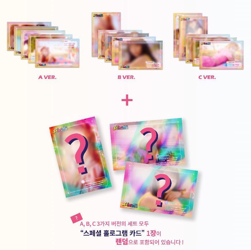 タレントカード gugudan GUGUDAN SEMINA OFFICIAL GOODS Trading Card Set PHOTOCARD Ver. C