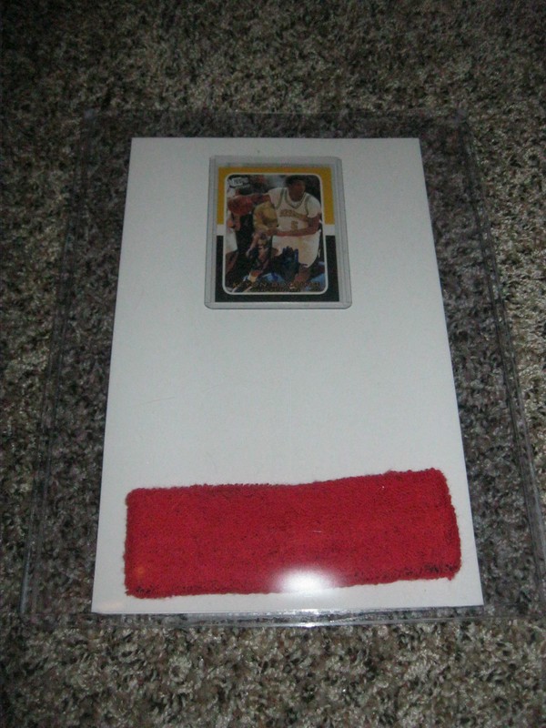 Keyon Dooling Autographed 2000 PreePass  & NBA GAME USED Head Band "GAME USED"