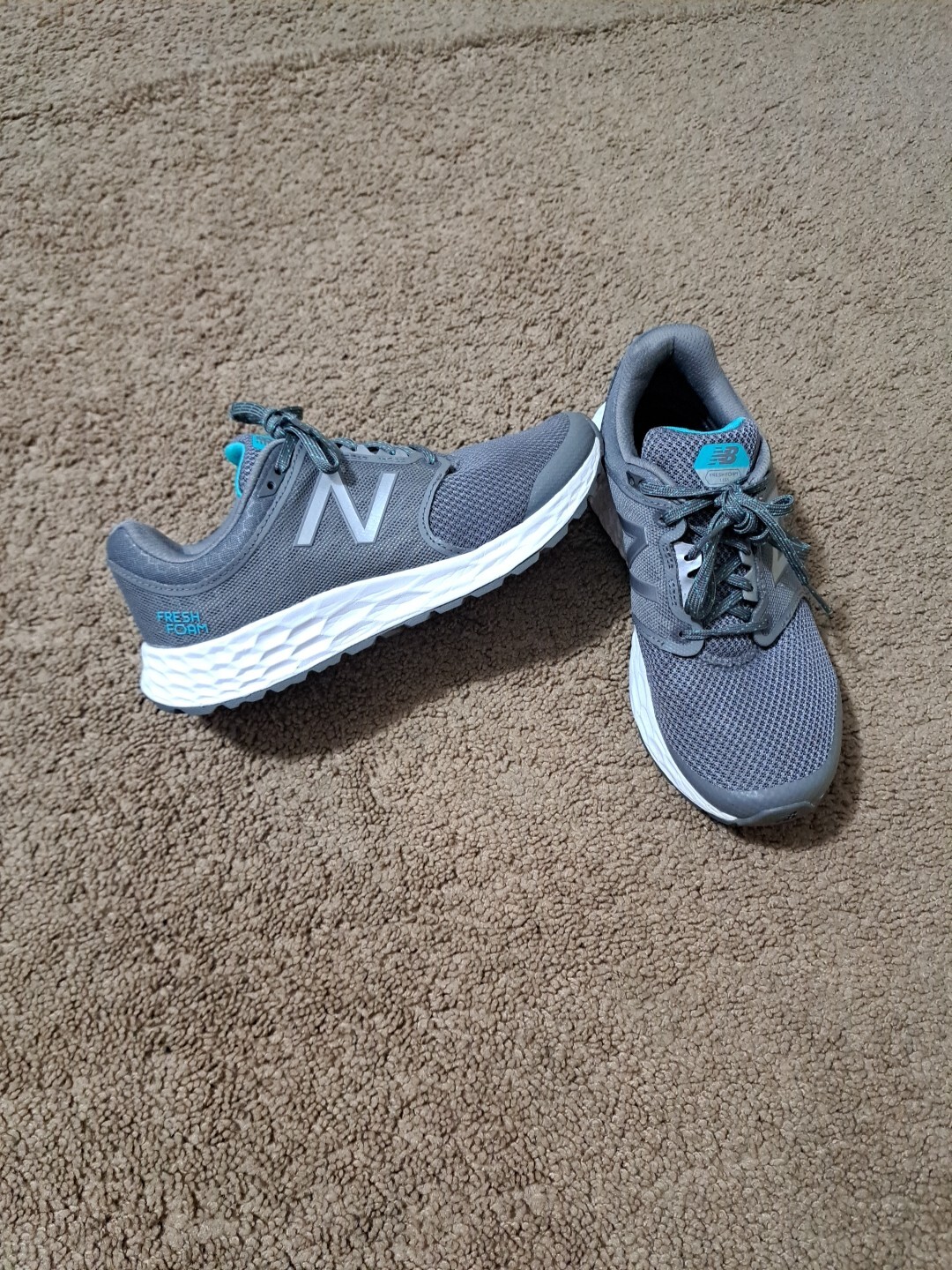 New Balance Shoes Womens Fresh Foam Size7.5 Gray WW1165GY Running Sneakers