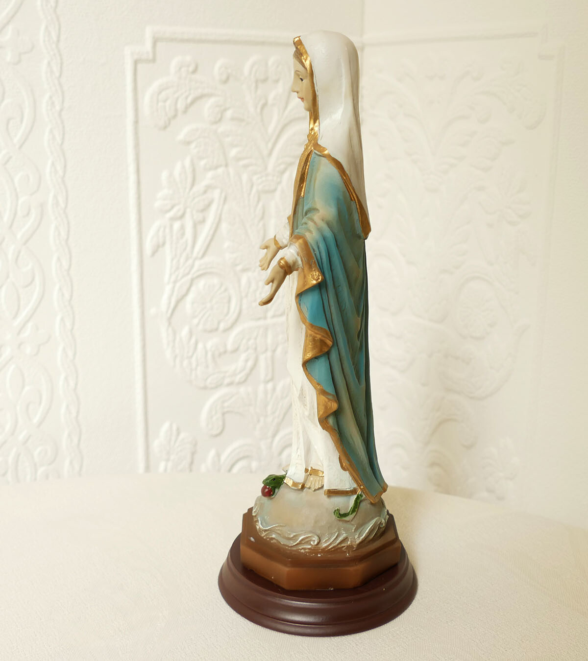 Marienstatue Madonna Immaculata Miraculeuse Hausaltar Heiligenfigur Figur 30 363095233782
